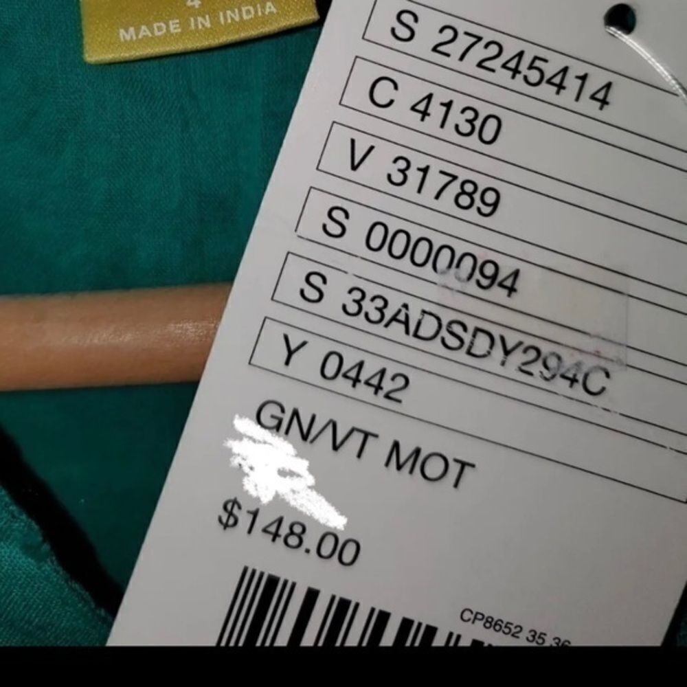 NWOT Anthropologie Buttoned Down Dress‎ - Picture 9 of 9